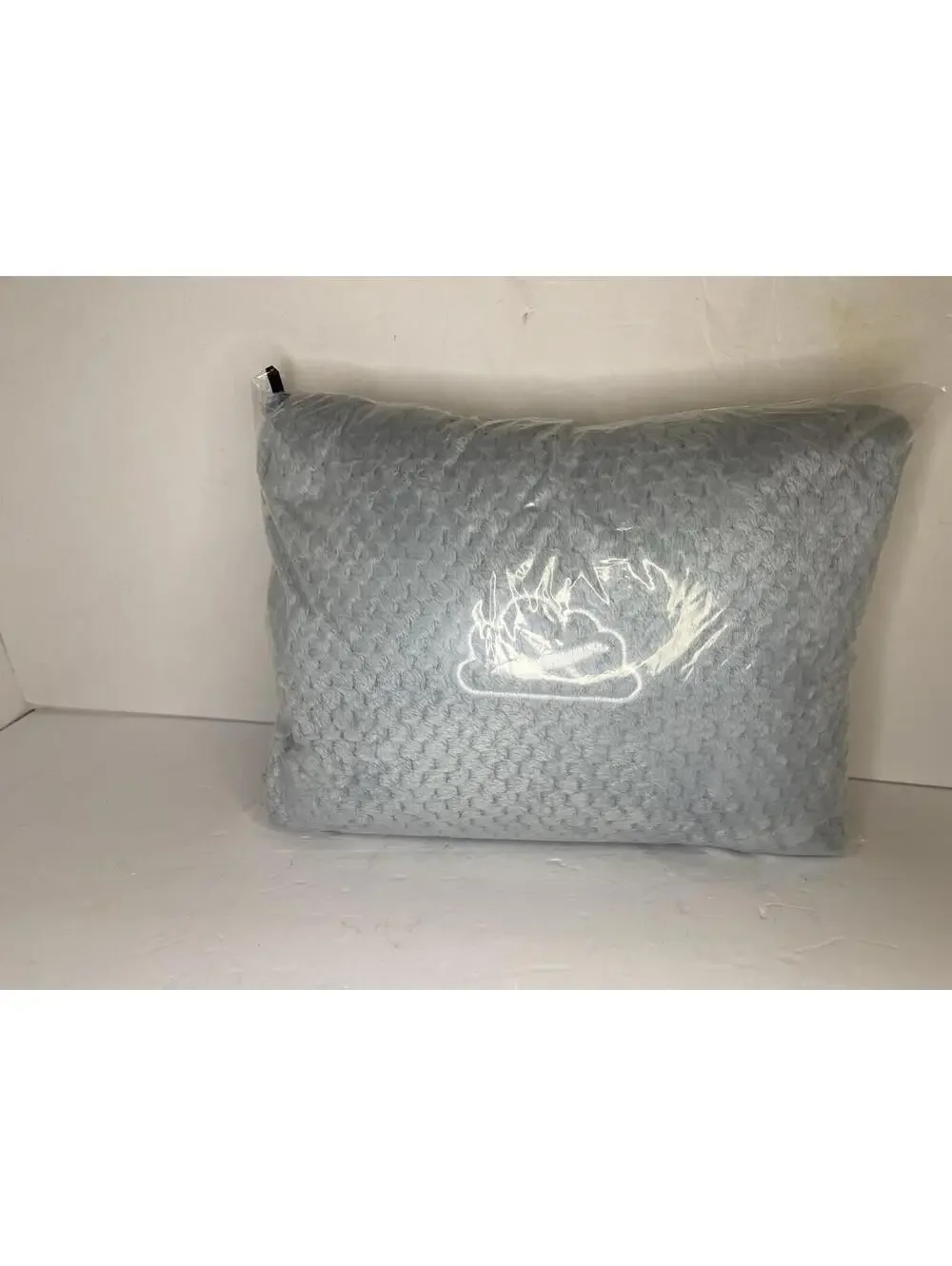 Travel Blanket with Bag, Ultra-Soft Jacquard Fleece Blanket with Luggage Sleeve